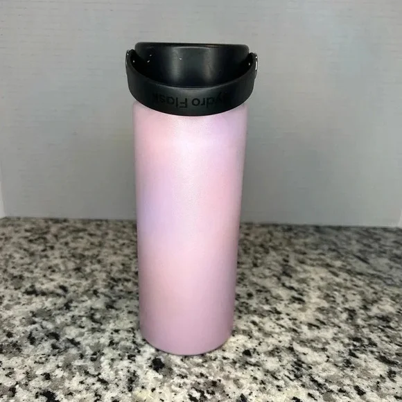 Hydro Flask Wide Mouth 18 oz. Tempshield Insulation Pink Reusable Water Bottle - Picture 3 of 8